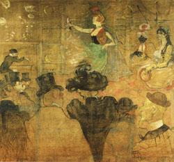 Henri De Toulouse-Lautrec The Moorish Dance china oil painting image